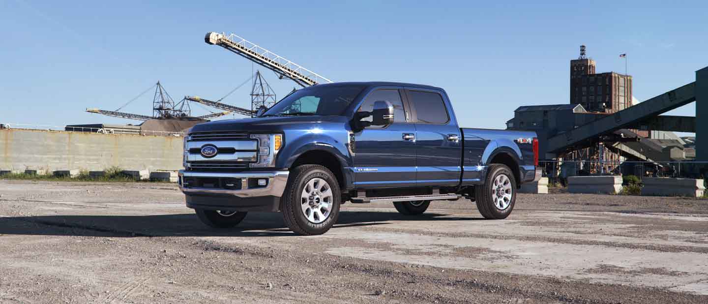 2018 Ford Super Duty Blue Jeans Exterior Color