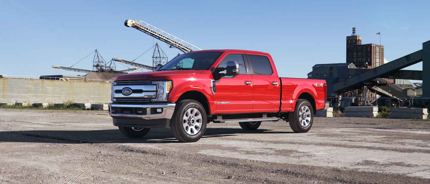 2018 Ford Super Duty Race Red Exterior Color