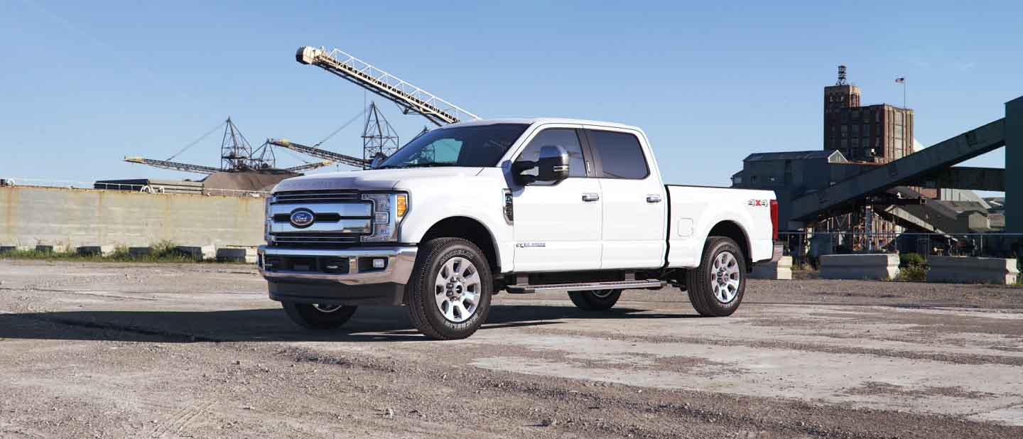 2018 Ford Super Duty White Platinum Exterior Color