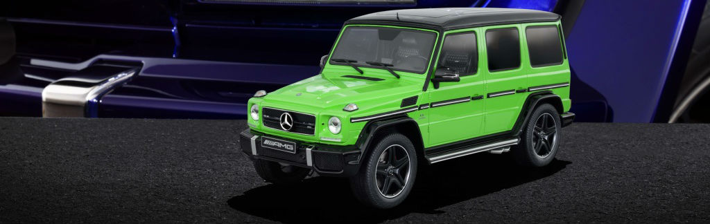 Green Limited Edition Mercedes-Benz G-Class Model