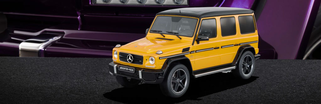 Orange Mercedes-Benz Limited Edition G-Class Model