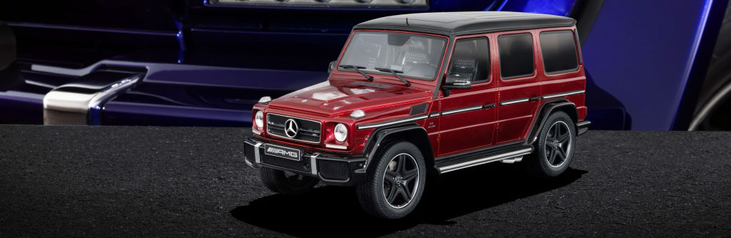 Red Mercedes-Benz Limited Edition G-Class Scale Model