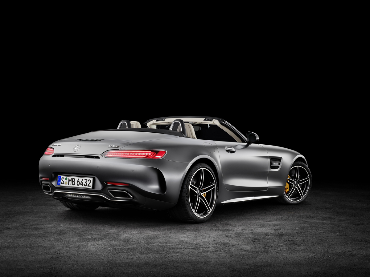 2018 Mercedes-AMG GT C Roadster rear wing