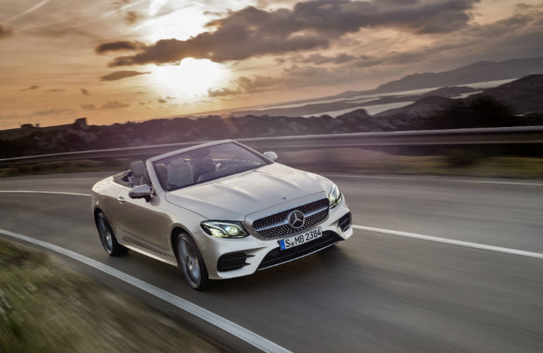 2018 Mercedes-Benz E-Class Cabriolet in silver