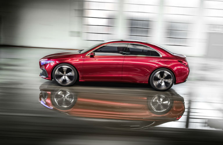 Mercedes-Benz Concept A Sedan side view