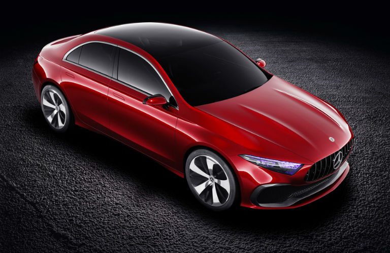 Mercedes-Benz Concept A Sedan size