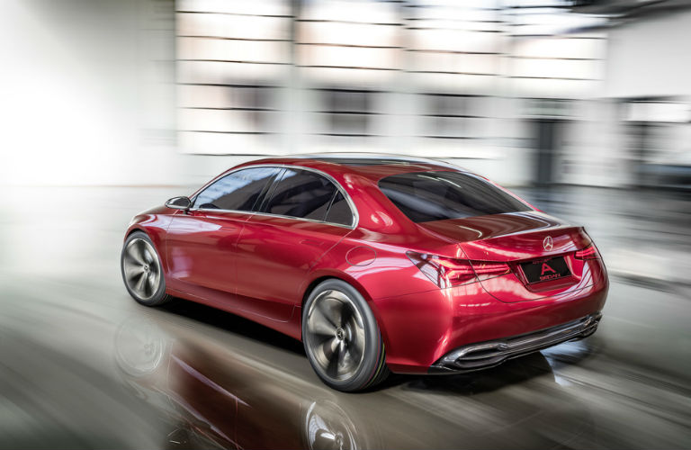 Mercedes-Benz Concept A Sedan cargo space