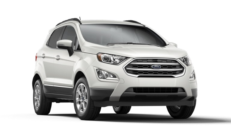 2020 Ford EcoSport in White Platinum Metallic Tri-Coat