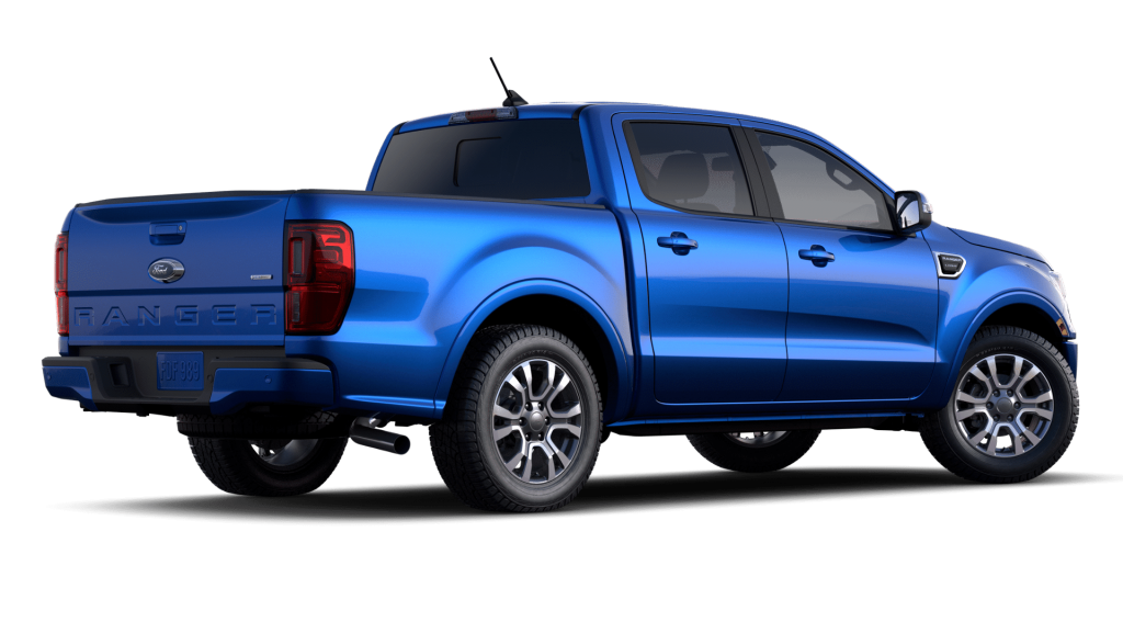 2020 Ford Ranger in Lightning Blue
