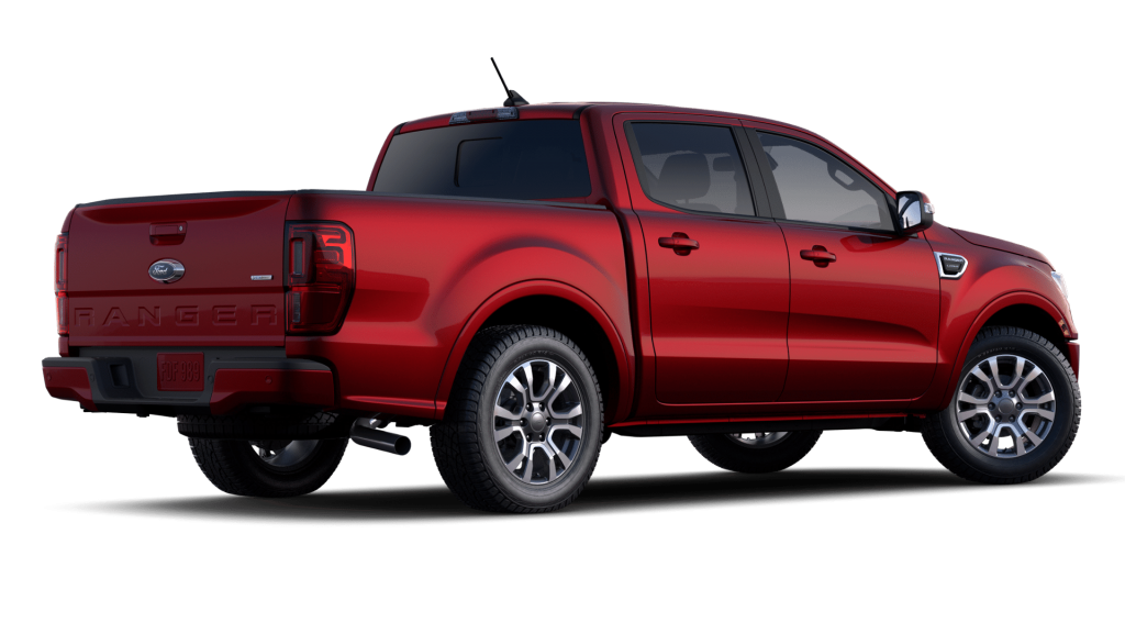 2020 Ford Ranger in Rapid Red