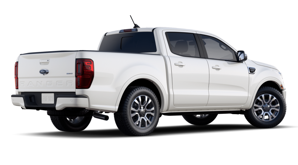 2020 Ford Ranger in White Platinum