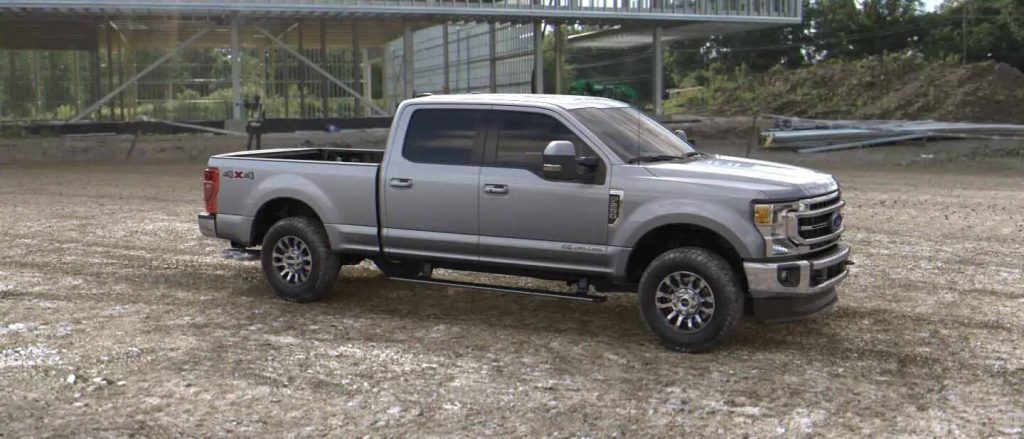 2020 Ford Super Duty in Iconic Silver