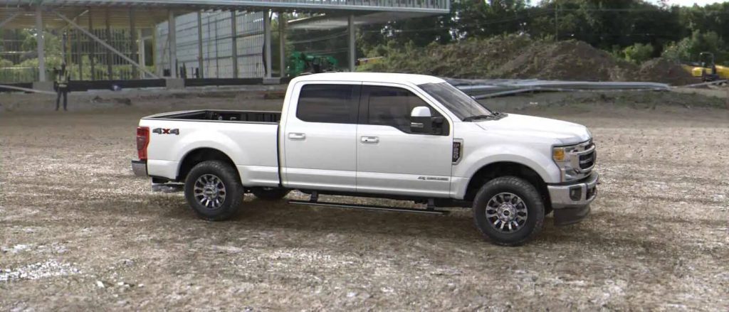 2020 Ford Super Duty in Star White