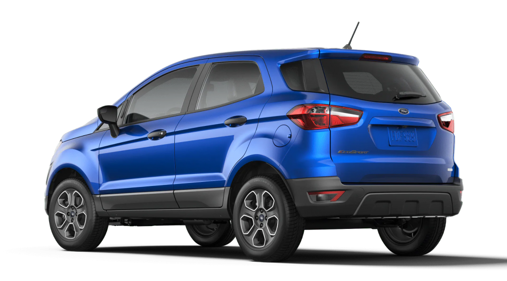 2020 Ford EcoSport S profile