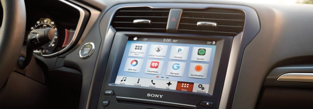 Ford SYNC®3 with AppLink® display