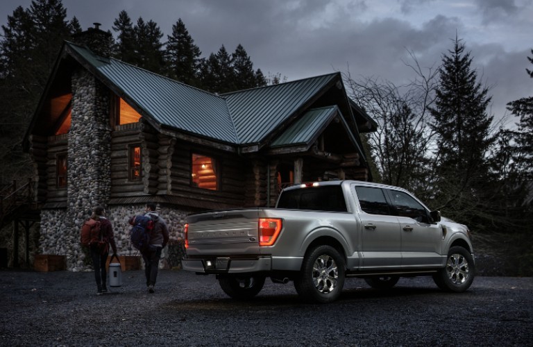 2021 Ford F-150 by forest cabin