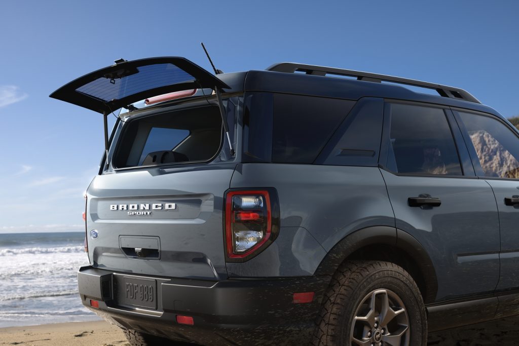2021 Ford Bronco Sport liftgate glass