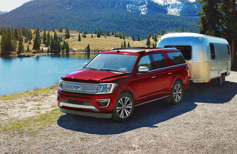 2021 Ford Expedition by lake