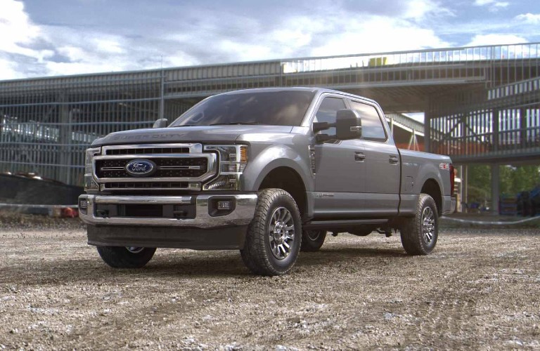 2021 Ford Super Duty in Iconic Silver