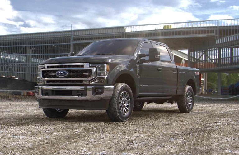 2021 Ford Super Duty in new Lithium Gray color