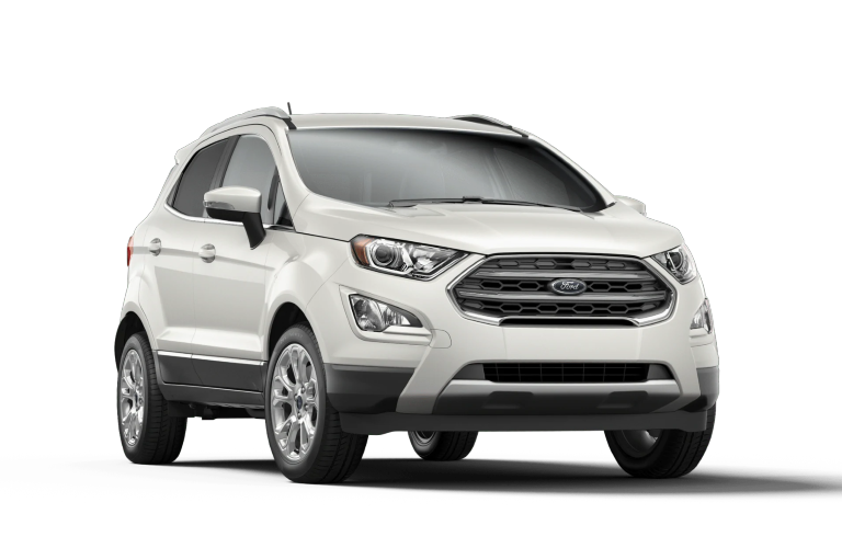 2021 Ford EcoSport in White Platinum