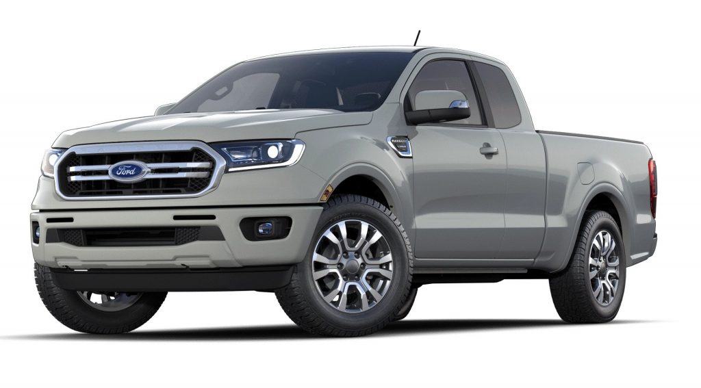 2021 Ford Ranger in Cactus Gray