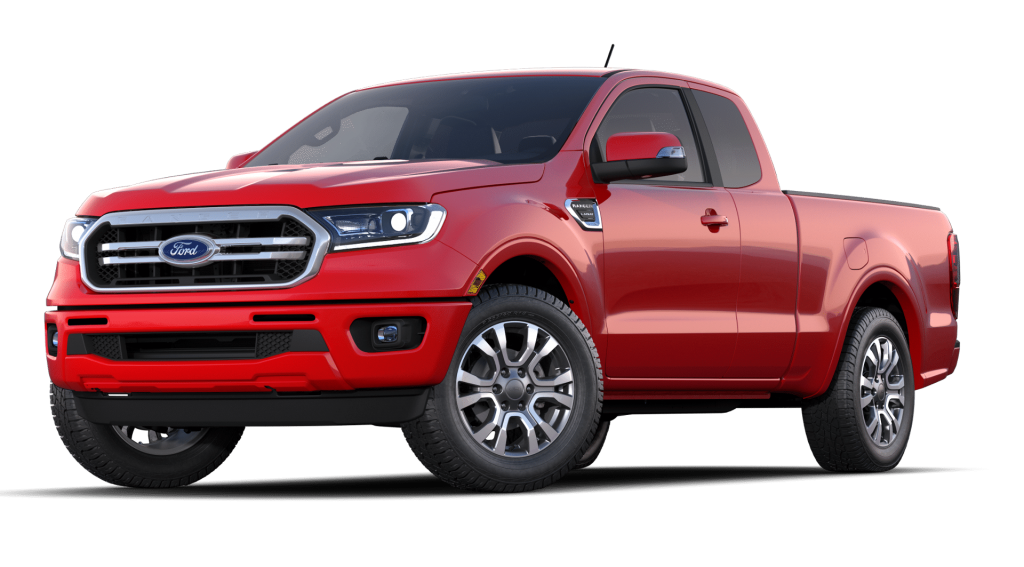 2021 Ford Ranger in Race Red