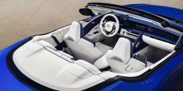 2021 Lexus LC 500 Convertible Interior