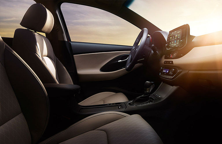 2018 Hyundai Elantra GT front passenger seats