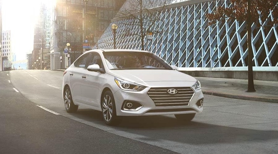 2019 Hyundai Accent Frost White Pearl