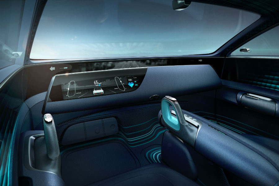 Hyundai Prophecy Concept EV Interior Cabin Dashboard
