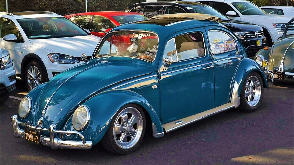 Vintage Volkswagen Beetle at Herman Cook VW