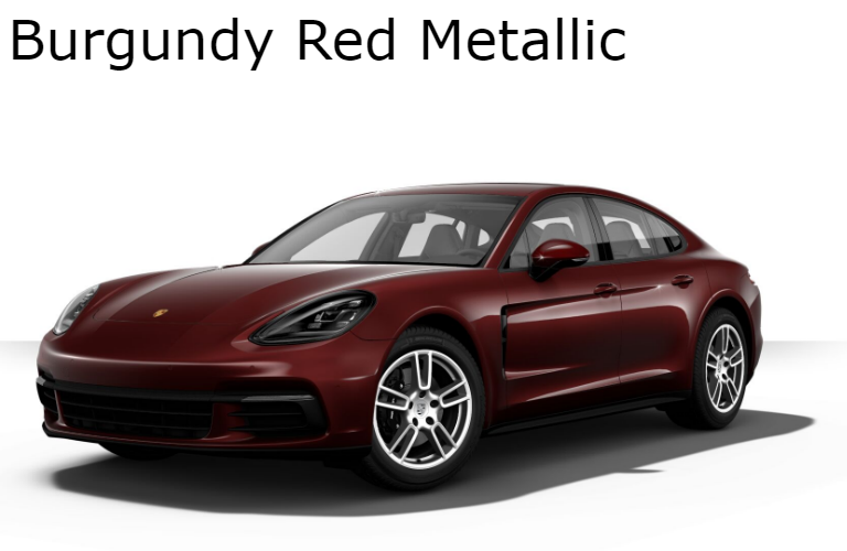 2018 Porsche Panamera in Burgundy Red Metallic