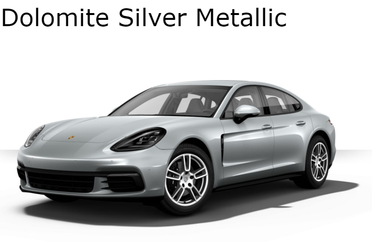 2018 Porsche Panamera in Dolomite Silver Metallic