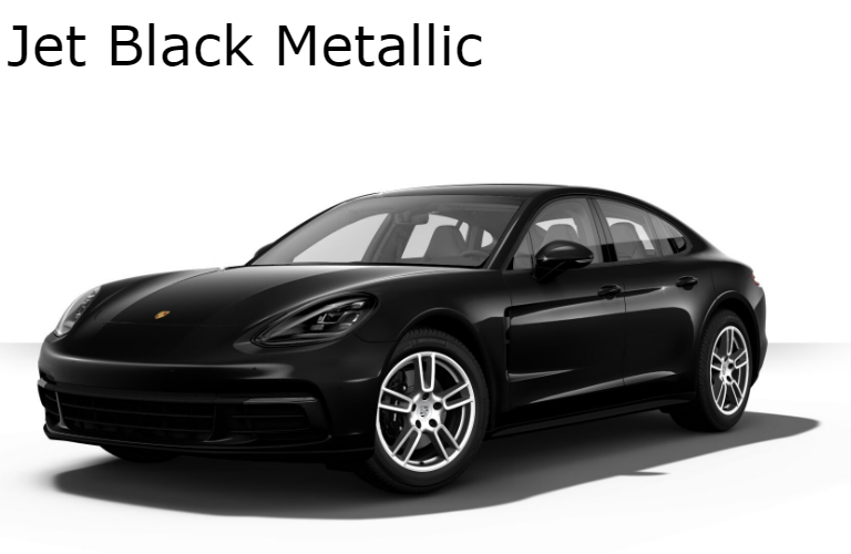 2018 Porsche Panamera in Jet Black Metallic