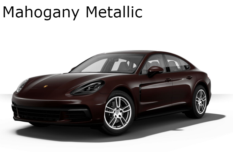 2018 Porsche Panamera in Mahogany Metallic