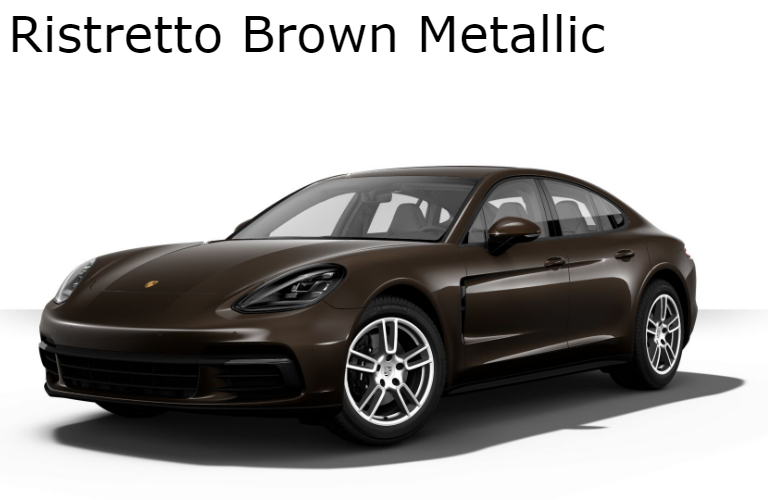 2018 Porsche Panamera in Ristretto Brown Metallic