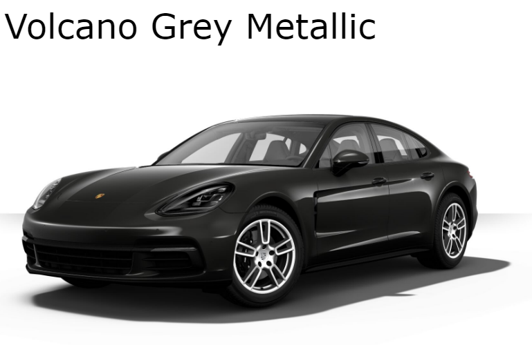 2018 Porsche Panamera in Volcano Grey Metallic