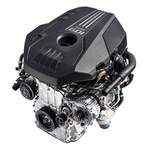 Kia Stinger's 2.0-Liter Turbocharged I4 engine