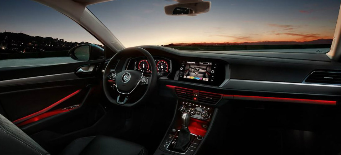 Rundt om tønde snap What are the Ambient Color Options in the 2019 Volkswagen Jetta?