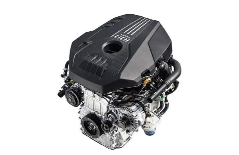 Image of the 2021 Kia Stinger Turbo I-4 engine