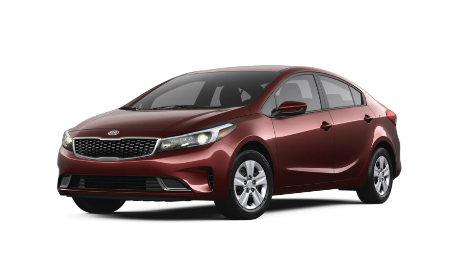 Body Paint Color Options for the 2018 Kia Forte