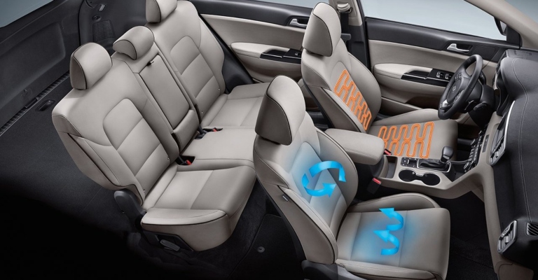 2019 Kia Sportage with heated and ventilated seats