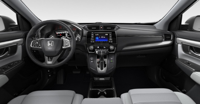 2021 Honda CR-V Gray Cloth Interior