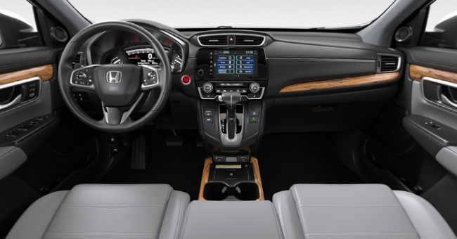2021 Honda CR-V Gray Leather