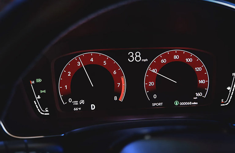 2022 Honda Civic Sedan gauges