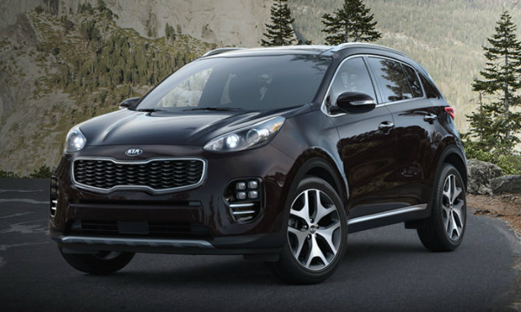 What colors does the 2018 Kia Sportage come in?
