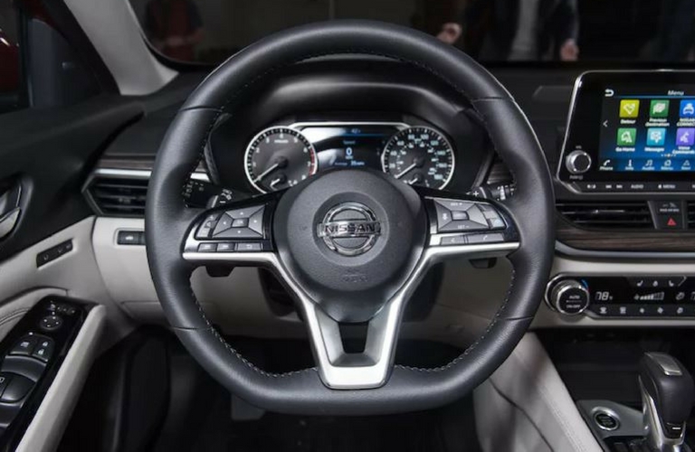 2019 Nissan Altima steering wheel.