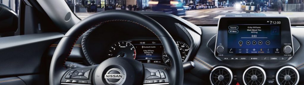 2020 Nissan Sentra dashboard