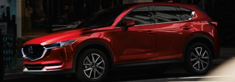 2018 mazda cx-5 side view parked